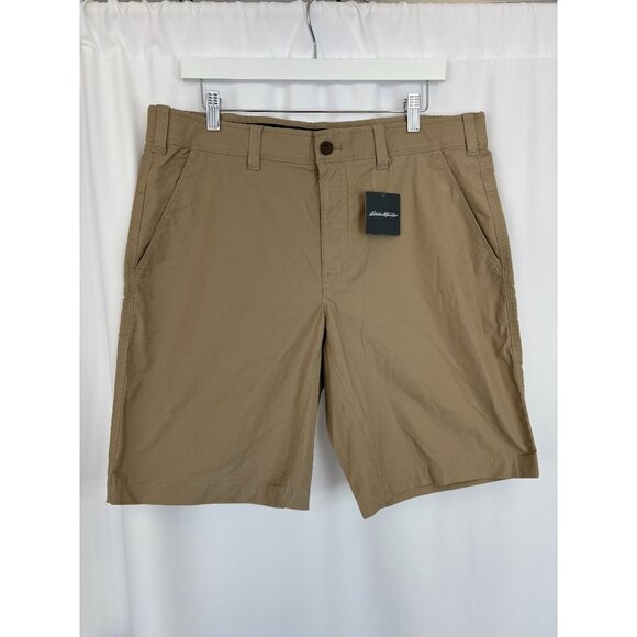 New Eddie Bauer Voyager Flex Chino Shorts, Men's Sz 36 $60 Orig - Picture 1 of 6